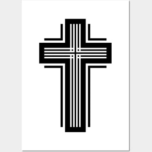 The cross is a symbol of the crucifixion of the Son of God for the sins of mankind. Posters and Art